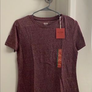 Maroon Womens Mossimo Tee